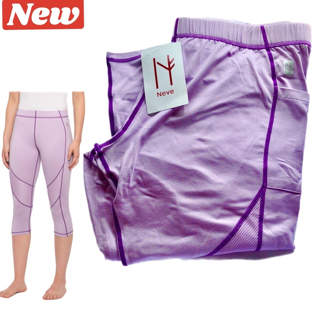 🛑CLEARANCE‼️ 🆕 Neve Riley Jersey knit, purple Capris size large